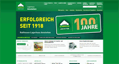 Desktop Screenshot of lagerhaus-amstetten.at